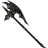 Ebony Battleaxe