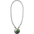 Silver Emerald Necklace